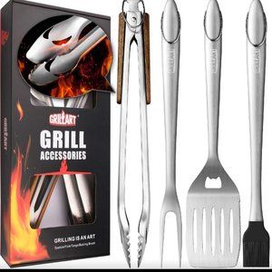 GRILLART Heavy Duty Grill Tool Set